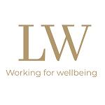 Lovewell company logo with strapline Working for wellbeing